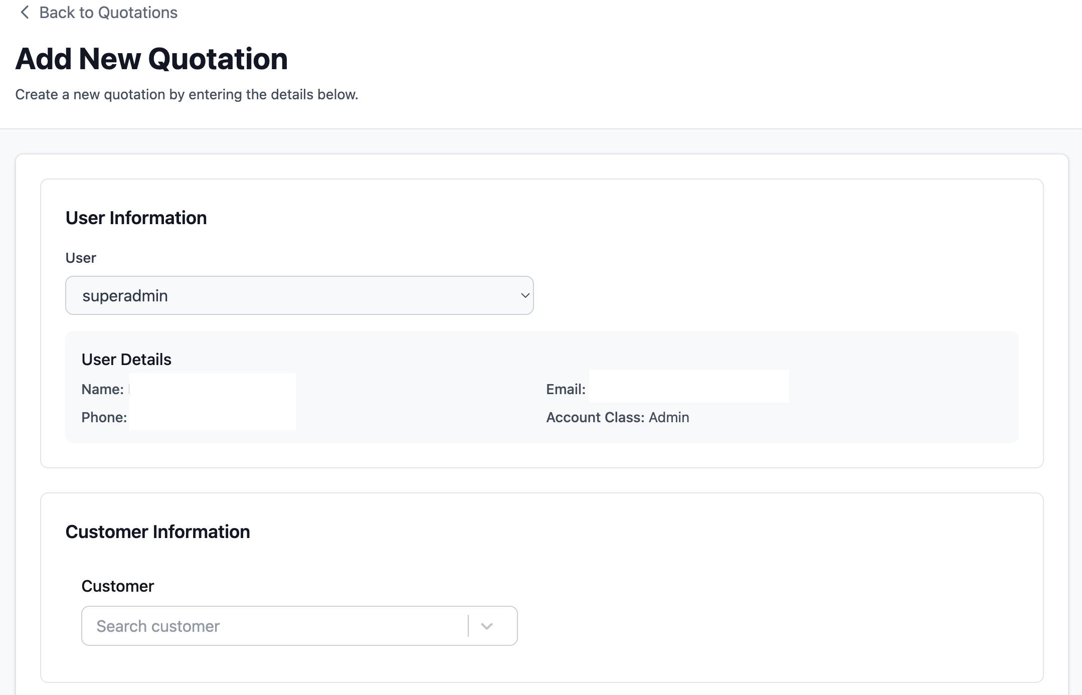Create Quotation & Invoice